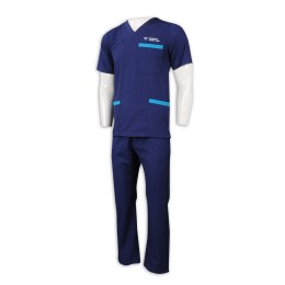 NU056 訂造診所制服套裝 男主管 醫護 護理人員制服 65%滌 35%棉 診所制服製衣廠  護理制服, 耐高溫洗   Pure Skin & Slimming Centre NU056 訂造診所制服套裝 男主管 醫護 護理人員制服 65%滌 35%棉 診所制服製衣廠  護理制服, 耐高溫洗   Pure Skin & Slimming Centre